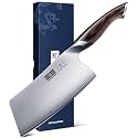 HOSHANHO Cleaver Knife 7 Inch, Ultra Sharp Vegetable Meat Chopper Knife