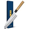 HOSHANHO Santoku Knife 7", Sharp Japanese Chef Knife for Kitchen Cooking