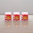 HOSLEY Apple Cinnamon Fragrance Jar Candle Pack of 3 (2.65 Oz Wax)|Fragrance Candles for Home|Scented Candles|Jar Candles|Burn Time 15 Hours|Fragrance Candle|Home Decoration (Soy Blend Wax)