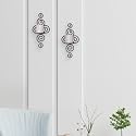 Hosley Set of 2 Decorative Wall Sconce/Candle Holder with Free Candles