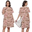 Hospital Gowns for Women Open Back Snap Post Shoulder Surgery Gown