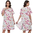 Hospital Gowns for Women Open Back Snap Post Shoulder Surgery Gown