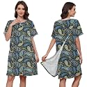 Hospital Gowns for Women Open Back Snap Post Shoulder Surgery Gown