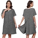 Hospital Gowns for Women Open Back Snap Post Shoulder Surgery Gown
