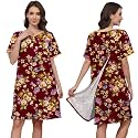 Hospital Gowns for Women Open Back Snap Post Shoulder Surgery Gown
