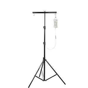 hospital iron saline iv drip glucose stand 9 feet for hospitalclinic home amp multiple adjustable hose stand without carry bag amp 2 hook rod 9ft stand  2 hook holder
