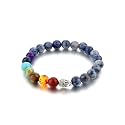 Triple Protection 7 Chakra Natural Beads Bracelet with Certificate - Harness the Power of Chakras for Balance and Harmony