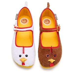 Hot Chocolate Design Artistic Womens Everyday Flats