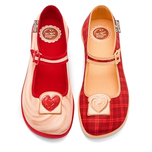 Hot Chocolate Design Artistic Womens Everyday Flats