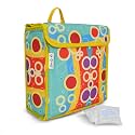 Door Hanging, Insulated &amp; Waterproof Storage for Milk Sachets, Bottles, Outdoor Gate Delivery Basket Box with Pocket for Notes and News Paper (Bubble Yellow, Medium(25X13X25 CM))