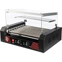 Great Northern Popcorn 24 Hot Dog Roller with Bun Warmer and Cover