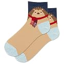 Hot Sox Women's Cute Animal Anklet Socks
