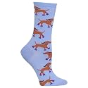 Hot Sox Women's Fun Dog Lovers Crew Socks - 1 Pair Pack - Cool &amp; Cute Wordplay Novelty Fashion Gifts