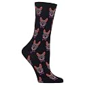 Hot Sox Women's Fun Dog Lovers Crew Socks - 1 Pair Pack - Cool &amp; Cute Wordplay Novelty Fashion Gifts