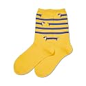 Hot Sox Women's Fun Dog Lovers Crew Socks - 1 Pair Pack - Cool &amp; Cute Wordplay Novelty Fashion Gifts