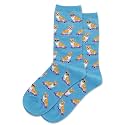 Hot Sox Women's Fun Dog Lovers Crew Socks - 1 Pair Pack - Cool &amp; Cute Wordplay Novelty Fashion Gifts