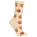 Hot Sox Women's Fun Dog Lovers Crew Socks - 1 Pair Pack - Cool &amp; Cute Wordplay Novelty Fashion Gifts