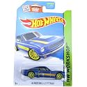 Hot Wheels, 2015 Hw Workshop, 65 Mustang 2 + 2 Fastback [Blue] Die Cast Vehicle #242/250, 1:64 Scale