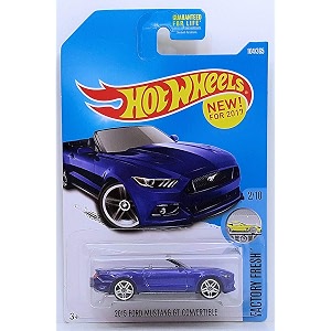 hot wheels 2017 factory fresh 2015 ford mustang gt convertible 104365