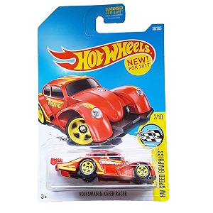 hot wheels 2017 hw speed graphics volkswagen kafer racer 56365 red