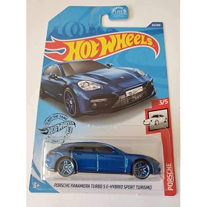 hot wheels 2020 porsche panamera turbo s e-hybrid sport turismo blue 44250