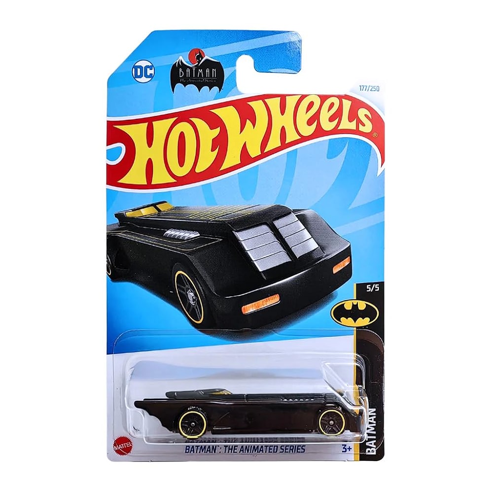 Hot Wheels Batman The Animated Series - Modèle 5/5 (169/250) Short Card 2023 + Protection