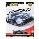 Hot Wheels Car Culture Premium 1:64 Scale Die-Cast Toy Aston Martin Vantage GTE with Real Riders Tires & Metal/Metal Body & Chassis, Eurospeed