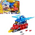 Hot Wheels City Ultimate Double Dragon Transporter and 2 Cars