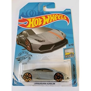 hot wheels diecast metal huracan car pack of 1 white black