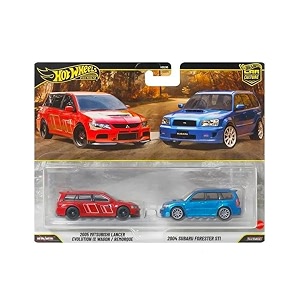 hot wheels jdm wagons jhw46 - pack of 2