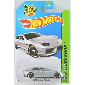 hot wheels lamborghini estoque silver - hw workshop for kid