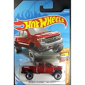 hot wheels mbm hw hot trucks 1010 299365 19 chevy silverado trail boss lt