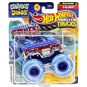 Hot Wheels Monster Trucks Sharks vs Dinos, 1:64 Scale Die-Cast Vehicle Collection, 2025 Edition (6/8 Team Shark 5 Alarm)