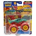 Hot Wheels Monster Trucks Sharks vs Dinos, 1:64 Scale Die-Cast Vehicle Collection, 2025 Edition (1/8 Team Dino Mega-Wrex)
