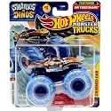 Hot Wheels Monster Trucks Sharks vs Dinos, 1:64 Scale Die-Cast Vehicle Collection, 2025 Edition (2/8 Team Shark Tiger Shark)