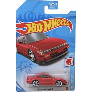 hot wheels nissans silvia s13 hw j-imports 910 red 213250