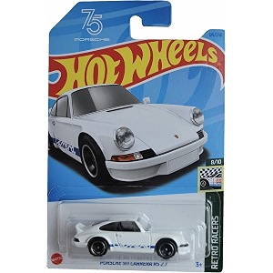 hot wheels porsche 911 carrera rs 27 retro racers 810 blanco