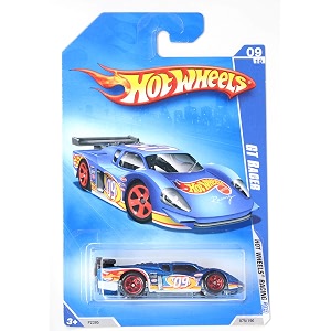 hot wheels racing 2009 gt racer 910 164 scale multicolour