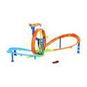 HOT WHEELS Rapid Launch & Loop Playset with 1:64 Scale Die-Cast Toy Car, Crash & Track Set