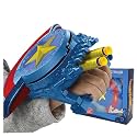 Hot Wheels Shield Striker Dart Blaster Toy - Includes 10 EVA Soft Foam Darts - Safe, Pull-Back Action Gun for Engaging &amp; Interactive Play | Birthday Gift for Kids 6+ Years, Multicolor