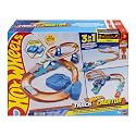 Hot Wheels Track Creator Boosted Jump Speedway Set & Toy Car