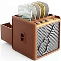 HOTCAN Guitar Pick Display Holder | Guitar Pick Display for 2mm Picks | Stylish & Practical Bass Picks Organizer for Home, Studio, Classroom | Ideal Music Gift for Musicians, Men, Women, Teens (Brown)
