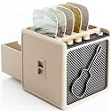 HOTCAN Guitar Pick Display Holder | Guitar Pick Display for 2mm Picks | Stylish & Practical Bass Picks Organizer for Home, Studio, Classroom | Ideal Music Gift for Musicians, Men, Women, Teens (Cream)