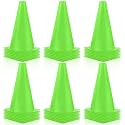 Hoteam 30 Pcs Traffic Cones Plastic Sport Agility Train