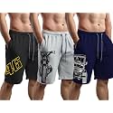 hotfits Mens Cotton Shorts Pack of 3