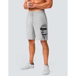 hotfits Stylish Mens Cotton Shorts D Multicolored