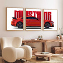 Hothouse Big Ford Mustang Cars Framed Posters
