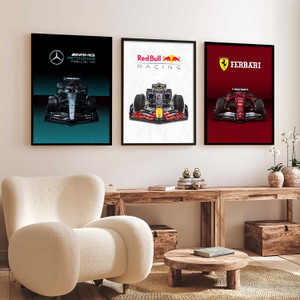 hothouse big formula 1 cars framed posters gift items for boys room bedroom living room digital reprint 13 inch x 10 inch painting