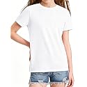 HOTIAN Girls T Shirts 100 Cotton Short