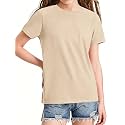 HOTIAN Girls T Shirts 100 Cotton Short